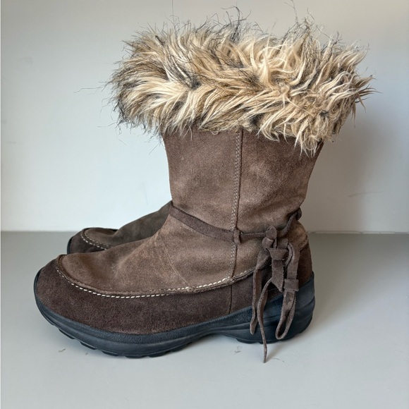 Sorel Northern Lite Tall Boots Side Zip Waterproof Thinsulate Size 10 - Picture 1 of 9